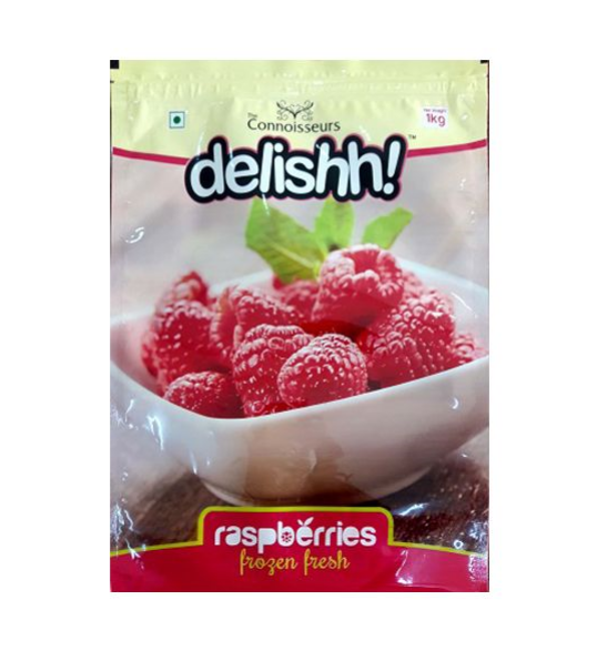 Delishh Frozen Raspberries