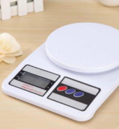 Digital Kitchen Weighing Machine Multipurpose Electronic Weight Scale with Backlit LCD Display for Measuring Food, Cake, Vegetable, Fruit Weighing Scale  (White)