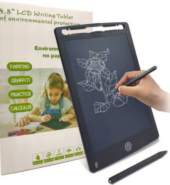 LCD Writing Tablet,Electronic Writing. Handwriting Paper Drawing Tablet Gift for Kids and Adults  (Black)