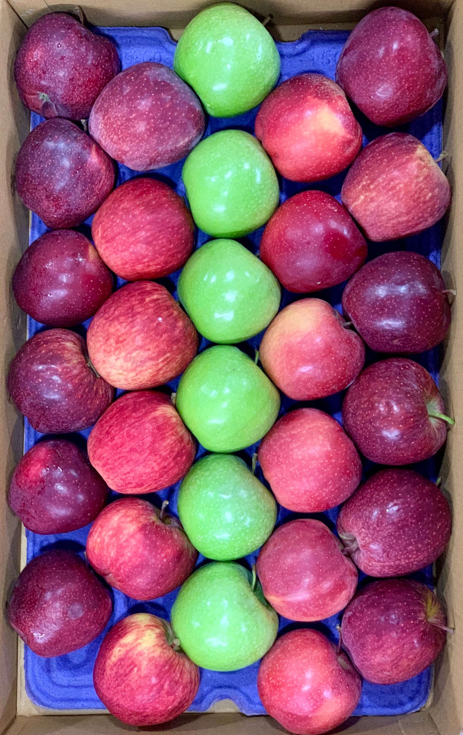 Multi-variety 5 kg apple box